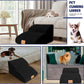 Topmart High Density Extended Foam Dog Ramp&Steps 2 Tiers,11.8" High,Non-Slip Dog Stairs,Soft Foam Pet Ladder with Waterproof Cover,Best for Injured,Older Cats,Pets with Joint Pain