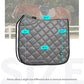 Harrison Howard Dressage Saddle Pad High-Performance Leather Saddle Pad for Horse Riding with Excellent Shock Absorption