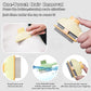 2 Pet Hair Removal Gloves, 2 Flea Combs for Cats and Dog，Reusable Electrostatic Gloves and Long & Short Flea Combs, 4 PCS pet hair removal tools