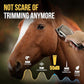 Horse Clippers Cordless Quiet, Professional Livestock Clippers with 4 Guide Guards, Electric Rechargeable Cordless Grooming Clippers for Horse, Cats and Dogs