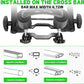 Folding Kayak Roof Rack Premium J-Bar for Canoe Carrier SUP Paddle Surfboard Mount on Car SUV and Truck Crossbar (2 Pairs)