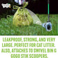 Pooch Approved Large Dootie Bags - Dog Poop Bags - Tie-Handles - 100 Count Dootie Strong and Leakproof - Perfect for Dogs & Cats - Litter - Pet Waste Cleanup - Swivel Bin & GoGo Stik Scoopers