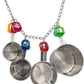 1410 Stainless Pot Delight from Parrots Cockatiels Conures Budgies Macaws Lovebirds African Greys Parrot Toys Stainless Foraging Chew Treat Noise-Making Fun Sensory Enrichment.