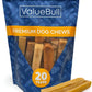 ValueBull Himalayan Yak Cheese Dog Chews, Large, 10 ct - Long Lasting for Aggressive Chewers, All Natural, Healthy & Safe, Low Odor Nepal Yak Milk Chews