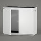 LANDEN Aquarium Stand and Cabinet, for up to 44Gal Tank, Fish Tank, Nano Foam Leveling Mat Included, Contemporary and Simple Design, Wooden Matte White Painted W35.5xD17.7xH31.49in (Stand Only)