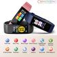 ENGERWALL Fitness Tracker with Step Counter/Calories/Stopwatch, Activity Tracker with Heart Rate Monitor, IP68, Health Tracker with Sleep Tracker, Smartwatch, Pedometer Watch for Women Men Kids