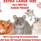 Extra Large 4-Floors with Tight 3/8-Inch Bar Spaing for Ferret Chinchilla Sugar Glider Rats Mice Hamster Gerbil Squirrel Rodent Degu Dagus Small Animal Critter Cage
