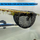 Aquarium Floating Betta Fish Skins, Betta or Shrimp Feeder, Cave and Hammock, Small Fish Feeding Rings, Aquarium Hiding Feeding Decorative Accessories (Blue)
