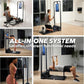 Gym Monster Smart Home Gym, Multifunctional Strength Training Machine, Smith Machine Power Cage Workout Station, Squat Rack Cable Machine, Full Body Fitness Equipment for Home Workout