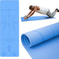 Exercise Equipment Mat for Ab Roller Wheel, Non Slip Abdominal Knee Mat, 6mm Thick Home Gym Floor Pad for Yoga, Pilates, Skipping, 72"L X 24"W X 0.24"Th, TPE