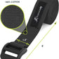 ProsourceFit Durable Cotton Cinch Buckle Yoga Strap for Stretching, Flexibility & Physical Therapy