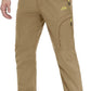 MAGCOMSEN Snow Pants for Men Water Resistant Fleece Lined 5 Zipper Pockets Winter Snowboard Hiking Insulated Ski Pants