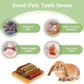 70PCS Rabbit Chew Sticks, Bunny Guinea Pig Toys for Teeth Natural Timothy Hay Sticks for Rabbit Chinchilla Guinea Pig Bunny Hamster - Chews Toys for Small Rodents' Teeth