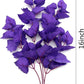 ALEGI Silk Aquarium Plants, 16 Inch Artificial Silk Plants Decorations for Fish Tank,Aquarium Décor Plastic Plants (Purple, 2 Pack)
