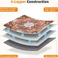 Washable Pee Pads for Dogs: 2 Pack Reusable, Waterproof & Leakproof Puppy Pad, Non-Slip Whelping & Potty Training for Floor, Playpen, Crate, Couch, 36x36