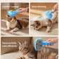ROJECO 3-in-1 Pet Steam Brush for Cats&Dogs - Detangling Comb with Adjustable Mist, Handheld Deshedding Grooming Tool for Long/Short Hair, Massage Brush & Shedding Control Gift,Cordless (Blue)