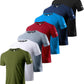 Boyzn 1, 3, 5 or 7 Pack Men's Workout Running Shirts, Dry Fit Moisture Wicking T-Shirt, Gym Athletic Short Sleeve Tee Shirts