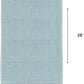 Kaufman - Premium Hand Towels Set for Bathroom, Spa, Gym, and Face Towel 100% Cotton Ring Spun, Ultra Soft Feel and Highly Absorbent Towels (Aqua, 36-PK)