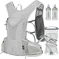 Hydration Pack Backpack, Lightweight Water Backpack with 2L Leakproof Hydration Bladder Daypack for Men Women,Running Hydration Vest for Outdoor Trail