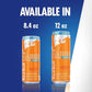 Red Bull Amber Edition Sugar Free Energy Drink, Strawberry Apricot, with 114mg Caffeine plus Taurine & B Vitamins, 12 Fl Oz, 6 Packs of 4 Cans (Pack of 24)