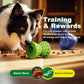 Dog Toys for Aggressive chewers, Indestructible Toy for Small Dogs Interactive Toy Dog chew Toys (Green + Blue)
