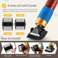 CGOLDENWALL Dog Hair Clipper for Grooming 200W Pet Clipper Kit with Spare Blade, Low Noise&Vibration, Animal Grooming Trimmer for Cat Sheep Dog