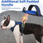 PUPTECK No Pull Dog Harness for Large, Adjustable Reflective Dog Harness with Handle Easy Control, Comfortable Soft Padded Pet Vest Harness for Extra Large Dogs, Blue XL
