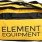 Element Equipment Trailhead Duffel Bag Shoulder Straps Waterproof Yellow Large