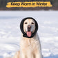 Dog Calming Hoodie, Dog Ear Muffs Noise Protection & Anxiety Relief, No Shake Ear Wraps for Dogs Quiet Ears Cover Headband for Fireworks Grooming Swimming Bathing Force Drying