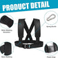 YNXing Sled Harness Workout Resistance and Assistance Trainer Physical Training Resistance Rope Kit Improving Speed, Stamina and Strength
