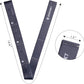 Yoga Strap for Stretching - 8 Loops Stretching Strap - Essential Yoga Accessories for Flexibility and Enhanced Stretching - Ideal Stretch Strap in Yoga and Pilates