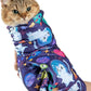Paw Legend 27.6" Cat Wrap for Grooming Cat Wrap for Cutting Nails Cat Restraint for Nail Clipping Self Adhesive Blanket Restraint Cloth for Cats Within 15lbs