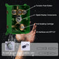 Oil Rubbed Bronze Shower System Digital Display Shower Set with Handheld Spray, 12 inch Ceiling Mounted Shower Head and 8 inch Wall Mounted Shower Head