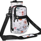 icolor Water Bottle Carrier Bag with Strap 25/32/40 oz Crossbody Bottle Holder with Phone Pocket Sling Sleeve Insulated Neoprene Water Bottle Pouch for Walking Travelling