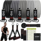 Aihoye Resistance Bands for Working Out, Exercise Bands with Handles, Stretch Bands for Exercise, Workout Bands with Door Anchors for Physical Therapy & Strength Training