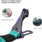 AUBELL Dog Seat Belt for Car,Updated 3-in-1 Adjustable Reflective Bungee Heavy Duty Dog Car Harness Tether with Clip Hook Latch & Buckle,Swivel Zinc Alloy Carabiner,Teal