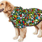 Christmas Green Monster Hoodie,Christmas Cosplay Dog Clothes with Pocket and Hat Winter Clothes Sweaters Large