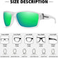 STORYCOAST Polarized Sports Sunglasses for Men Women Unbreakable Frame Cycling Fishing Driving