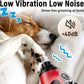 Casfuy Smart 6-Speed Dog Nail Grinder - 50% More Power Pet Nail Grinder with 2 LED Lights Quiet Rechargeable Electric Dog Nail Trimmers File Toenail Grinder for Large Medium Small Dogs & Cats (Red)