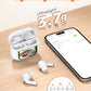 Wireless Earbuds, Bluetooth 5.4 Ear Buds with Multifunctional Touch Screen, ANC/ENC Noise Cancelling Headphones with 48H Playtime, Bass Stereo Sound, for Laptop, Android/iOS, Pad