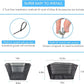 Rear Bike Basket, Tool-Free Install, Dog/Pet Carrier, Ebike Electric Bicycle Back Cargo Basket, Fits Most Rear Racks, with Waterproof Cover, Cargo Net