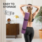 Yoga Mat Non Slip, Anti-Tear 3/16 Thick TPE Yoga Mats for Women and Men, 72"x24" Exercise & Fitness Mat with Carrying Strap, Workout Mats for Yoga, Pilates and Floor Exercise