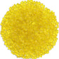 Sea Glass Stones - 0.9LB Yellow Frosted Glass Pebbles Gemstones - Perfect for Aquarium Rocks, Fish Tank Gravel, Vase Fillers, DIY Crafts, and Home Decor