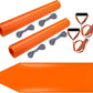 2 Pcs Deer Drag Sleds Deer Sled Game Hauler with 2 Pcs Heavy Duty Drag Strap for Duck Hunting Ice Fishing Accessories Rope Pulling Harness for Hunting Gift