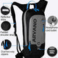 Hydration Backpack, Lightweight Hydration Pack with 2L Water Bladder, 6L Water Backpack for Men Women Cycling, Hiking, Mountain Biking, Skiing