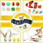 21-Piece Cat Toys Set, Interactive Tunnel, Balls, Mice, Feather Wands, Catnip Toys(Black Tunnel)