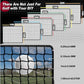 Sports Backstop Net - Hitting Net for Golf, Baseball, Hockey, Soccer - 10 x 10Ft/10 x 15Ft/10 x 20Ft/10 x 25Ft/15 x 15Ft/15 x 20Ft