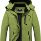 MOERDENG Women's Waterproof Ski Jacket Warm Winter Snow Coat Mountain Windbreaker Hooded Raincoat Jacket