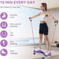 renZEC Waist Twister Machine, Adjustable Exercise Twist Board for Women Men, Noiseless Ab Twister for Home Gym Equipment, 330 lbs Capacity | Track Time, Reps, Calories with Digital Display