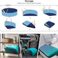 Jasonwell Foldable Dog Kiddie Pool - Hard Plastic Kids Paddling Pool Toddler Baby Swimming Pools for Backyard Collapsible Whelping Box Pet Doggie Cats Wading Pools Bathtub for Puppy Large Dogs